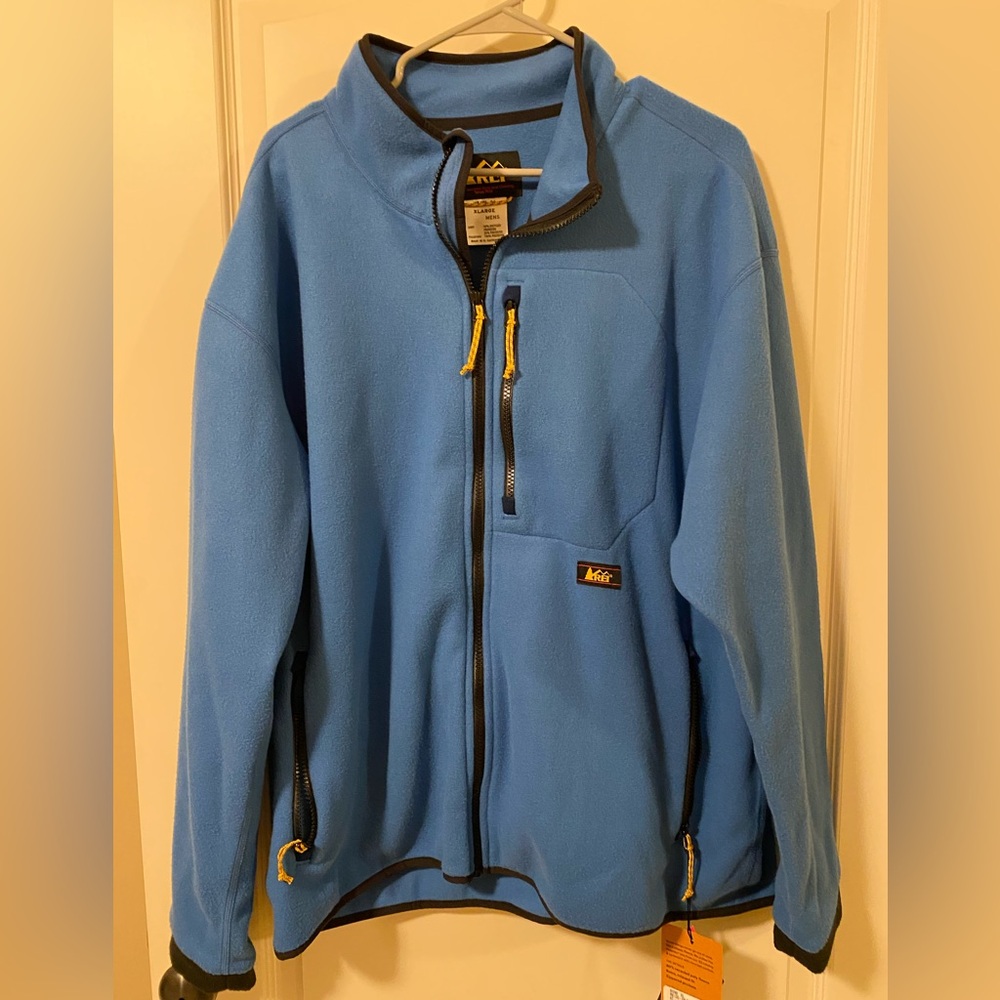 NWT Men’s REI Trailsmith Fleece Jacket Size XL